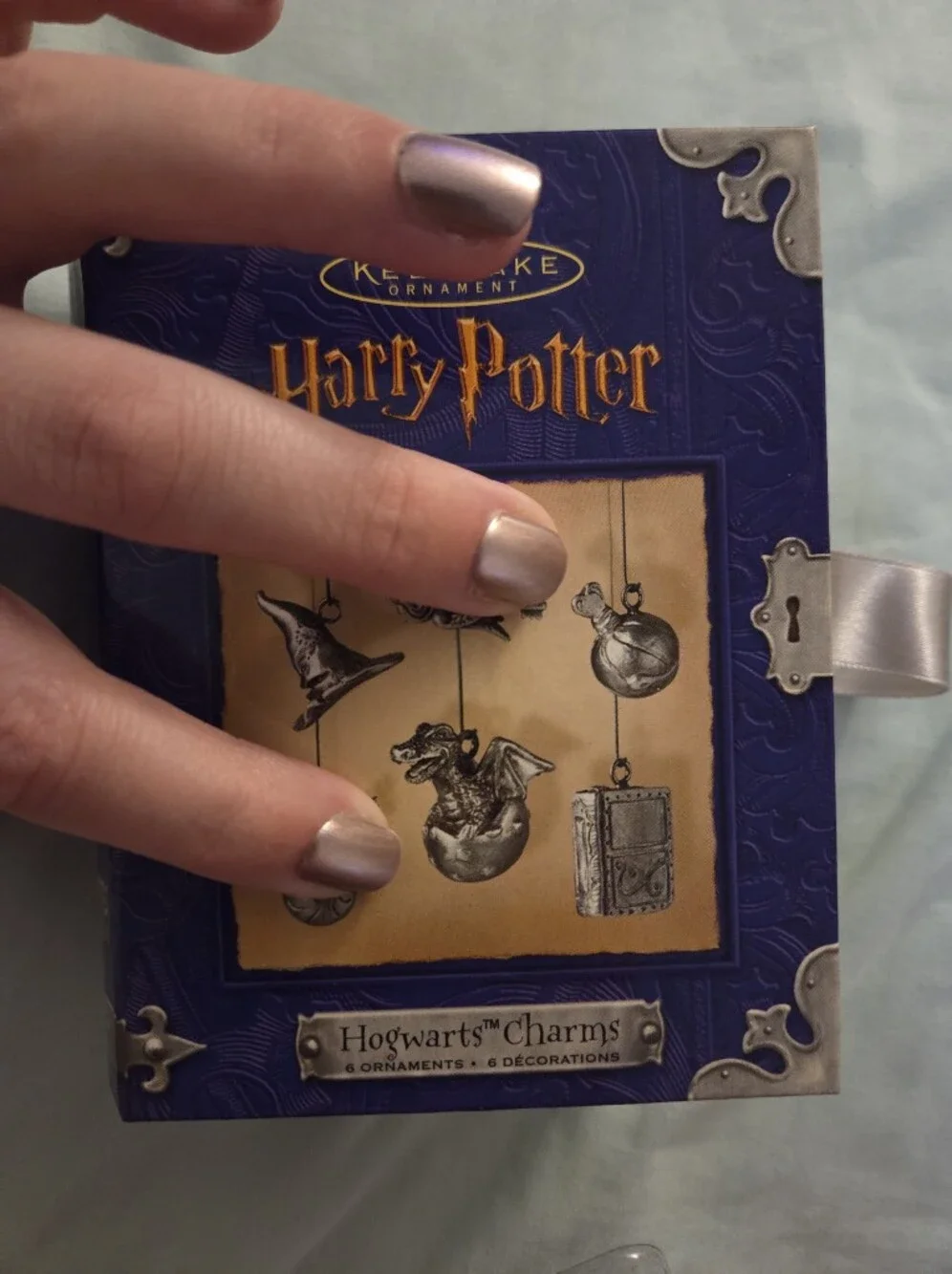 Hogwarts Charms 2000 Hallmark Keepsake Ornament Incomplete Set Harry Potter